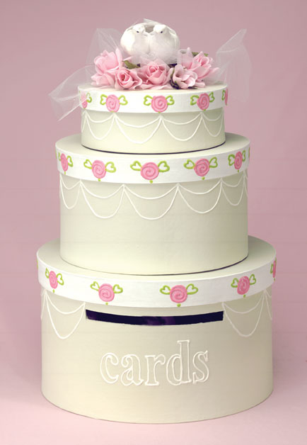 Wedding Cake Card Box 7545